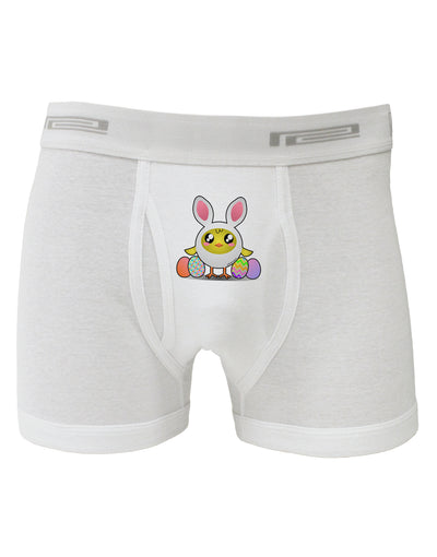 Chick In Bunny Costume Boxer Briefs-Boxer Briefs-TooLoud-White-Small-Davson Sales