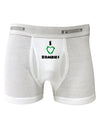 I Heart Zombies - Bloody Heart Green Boxer Briefs-Boxer Briefs-TooLoud-White-Small-Davson Sales