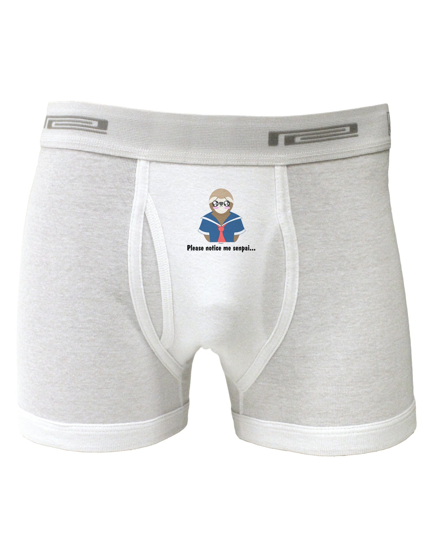 Sailor Sloth Boxer Briefs-Boxer Briefs-TooLoud-White-Small-Davson Sales