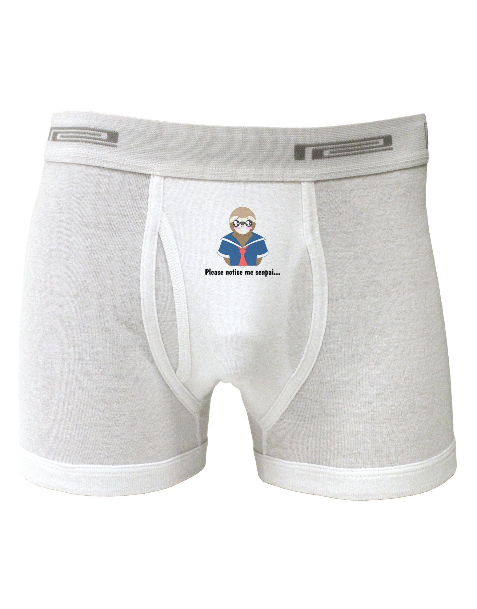 Sailor Sloth Boxer Briefs-Boxer Briefs-TooLoud-White-Small-Davson Sales