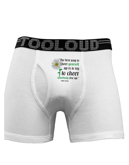Cheer Yourself Up Mark Twain Boxer Briefs-Boxer Briefs-TooLoud-White-XXX-Large-Davson Sales