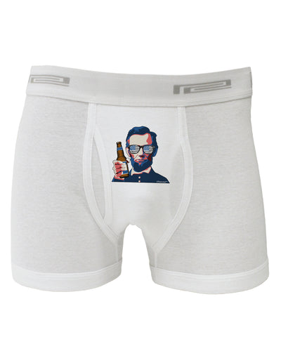 Abraham Drinkoln Boxer Briefs-Boxer Briefs-TooLoud-White-Small-Davson Sales