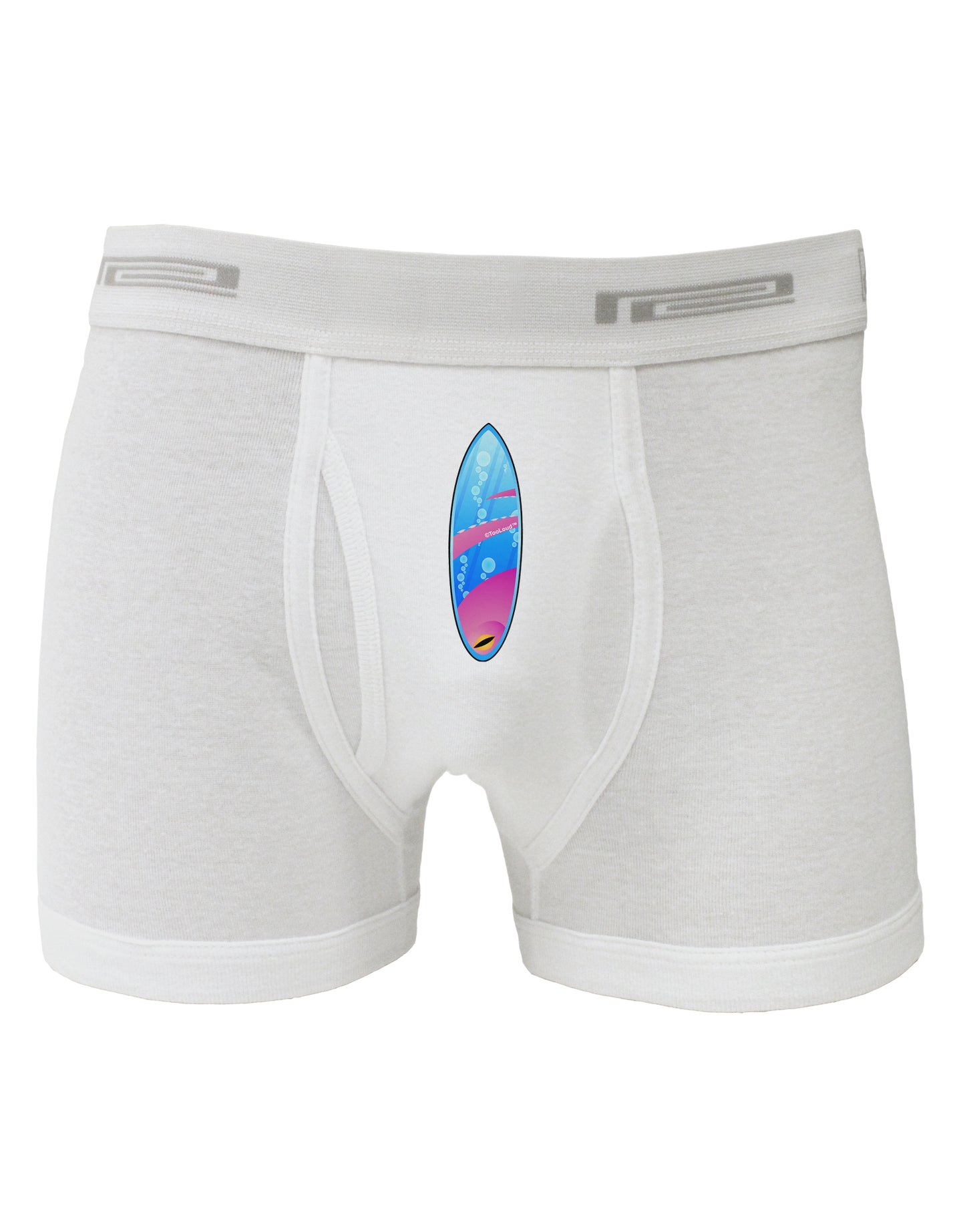 Octopus Surfboard Boxer Briefs by TooLoud-Boxer Briefs-TooLoud-White-Small-Davson Sales