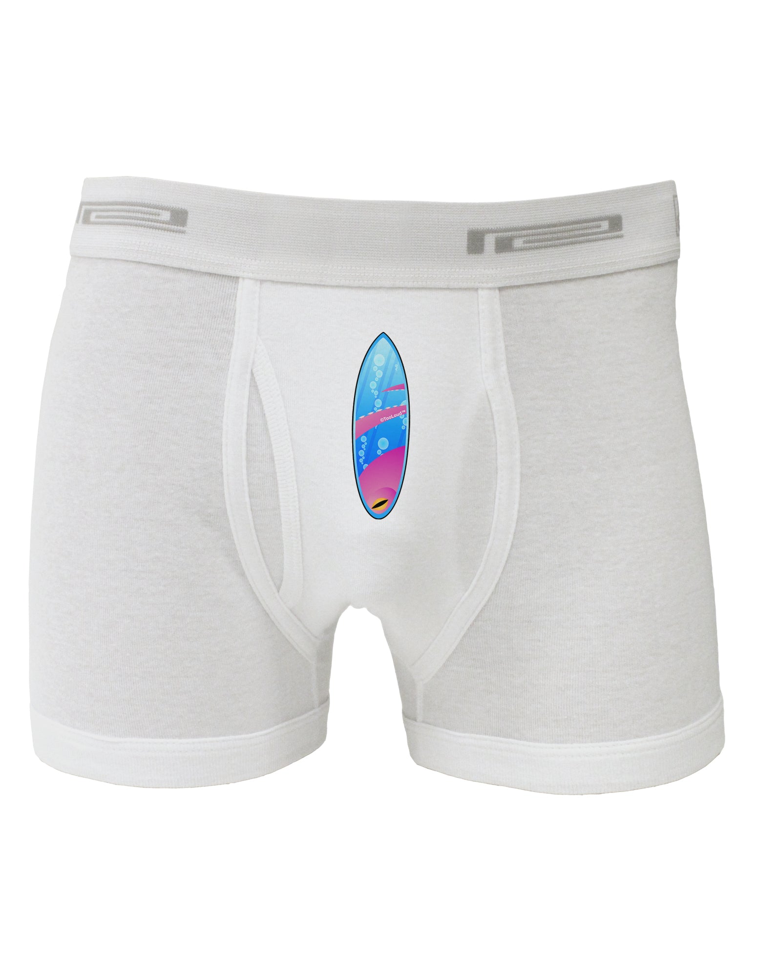 Octopus Surfboard Boxer Briefs by TooLoud-Boxer Briefs-TooLoud-White-Small-Davson Sales
