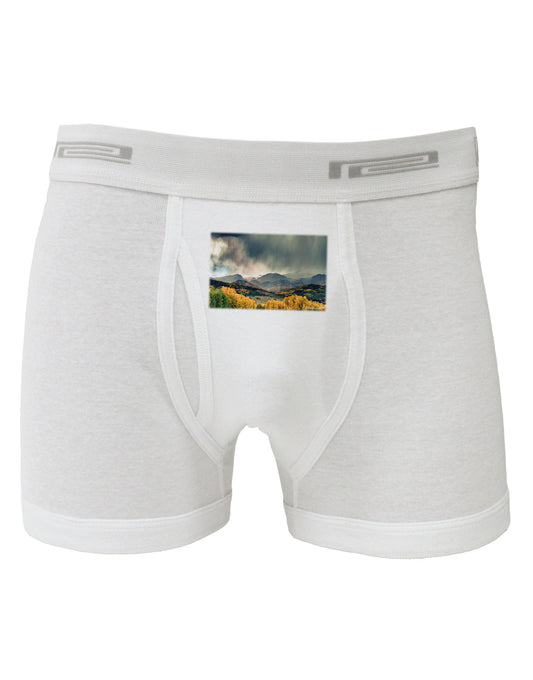 Colorado Mountain Scene Photo Boxer Briefs-Boxer Briefs-TooLoud-White-Small-Davson Sales