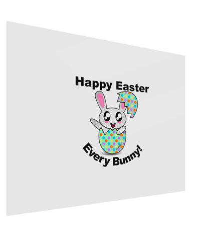 Happy Easter Every Bunny Gloss Poster Print Landscape - Choose Size by TooLoud-TooLoud-17x11"-Davson Sales