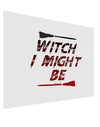 Witch I Might Be Gloss Poster Print Landscape - Choose Size by TooLoud-Poster Print-TooLoud-17x11"-Davson Sales