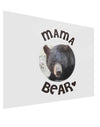 Black Bear - Mama Bear Gloss Poster Print Landscape - Choose Size-Poster Print-TooLoud-30x24"-Davson Sales