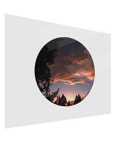 Forest Sunset Gloss Poster Print Landscape - Choose Size by TooLoud-Poster Print-TooLoud-17x11"-Davson Sales