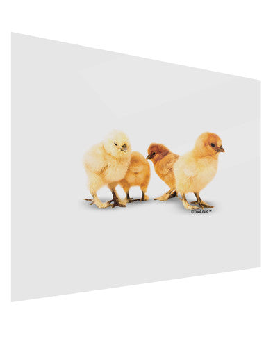 Cute Chicks Gloss Poster Print Landscape - Choose Size-Poster Print-TooLoud-17x11"-Davson Sales