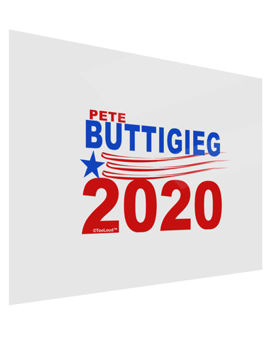 Pete Buttigieg 2020 President Gloss Poster Print Landscape - Choose Size by TooLoud-TooLoud-17x11"-Davson Sales