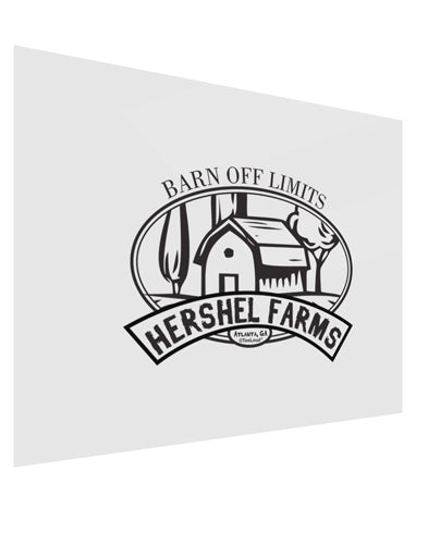 Hershel Farms Gloss Poster Print Landscape - Choose Size by TooLoud-TooLoud-17x11"-Davson Sales