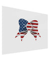Patriotic Bow Gloss Poster Print Landscape - Choose Size-Poster Print-TooLoud-17x11"-Davson Sales