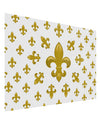 Gold Fleur De Lis AOP Gloss Poster Print Landscape - Choose Size by TooLoud-Poster Print-TooLoud-17x11"-Davson Sales