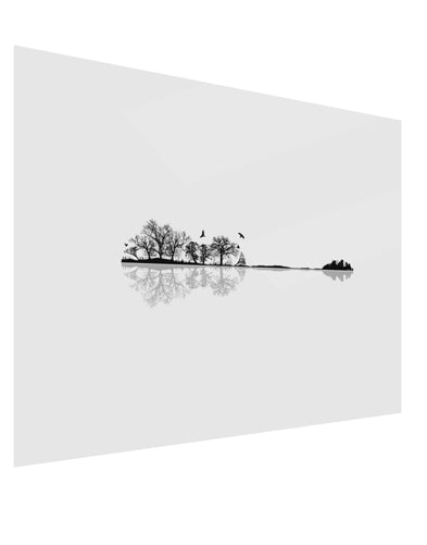 Nature's Harmony Guitar Gloss Poster Print Landscape - Choose Size by TooLoud-Posters, Prints, & Visual Artwork-TooLoud-17x11"-Davson Sales