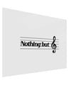 Nothing But Treble Music Pun Gloss Poster Print Landscape - Choose Size by TooLoud-Poster Print-TooLoud-17x11"-Davson Sales