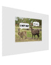 Angry Standing Llamas Gloss Poster Print Landscape - Choose Size by TooLoud-Poster Print-TooLoud-17x11"-Davson Sales