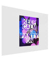 Keep Calm - Party Balloons Gloss Poster Print Landscape - Choose Size-Poster Print-TooLoud-17x11"-Davson Sales