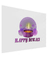 Happy Diwali Purple Candle Gloss Poster Print Landscape - Choose Size by TooLoud-Poster Print-TooLoud-17x11"-Davson Sales