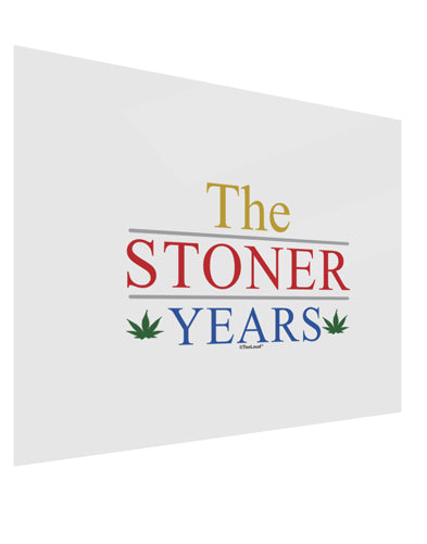 The Stoner Years Gloss Poster Print Landscape - Choose Size by TooLoud-TooLoud-17x11"-Davson Sales