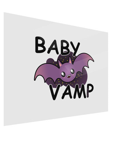 Baby Vamp Gloss Poster Print Landscape - Choose Size by TooLoud