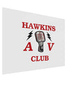 Hawkins AV Club Gloss Poster Print Landscape - Choose Size by TooLoud-Poster Print-TooLoud-17x11"-Davson Sales