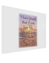 Life Will Love You Back Gloss Poster Print Landscape - Choose Size by TooLoud-Poster Print-TooLoud-17x11"-Davson Sales