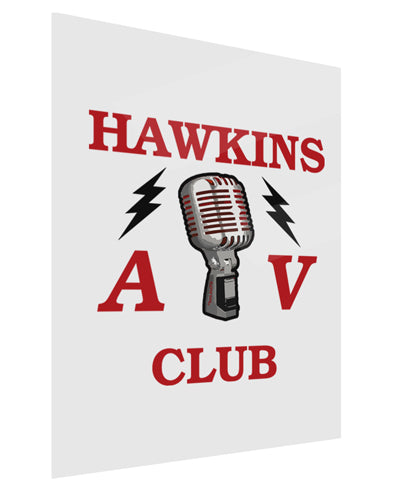 Hawkins AV Club Gloss Poster Print Portrait - Choose Size by TooLoud-Poster Print-TooLoud-11x17"-Davson Sales