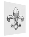 Distressed Fleur de Lis Gloss Poster Print Portrait - Choose Size-Poster Print-TooLoud-11x17"-Davson Sales