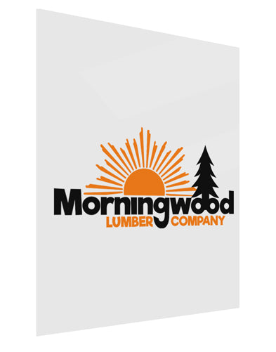 Morningwood Company Funny Gloss Poster Print Portrait - Choose Size by TooLoud-TooLoud-11x17"-Davson Sales