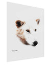 TooLoud White Wolf Head Cutout Gloss Poster Print Portrait - Choose Size-Poster Print-TooLoud-11x17"-Davson Sales