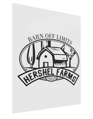 Hershel Farms Gloss Poster Print Portrait - Choose Size by TooLoud-TooLoud-11x17"-Davson Sales