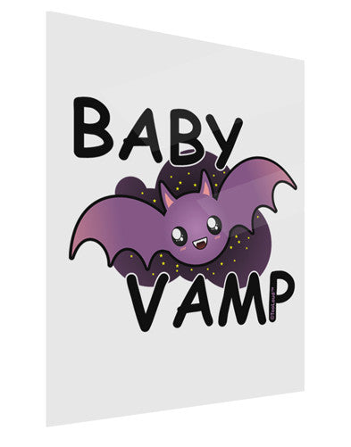 Baby Vamp Gloss Poster Print Portrait - Choose Size by TooLoud