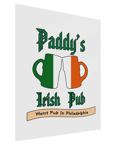 Paddy's Irish Pub Gloss Poster Print Portrait - Choose Size by TooLoud-Posters, Prints, & Visual Artwork-TooLoud-11x17"-Davson Sales