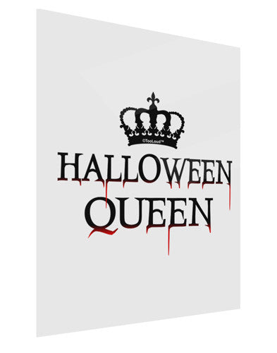 Halloween Queen Gloss Poster Print Portrait - Choose Size by TooLoud-Poster Print-TooLoud-11x17"-Davson Sales