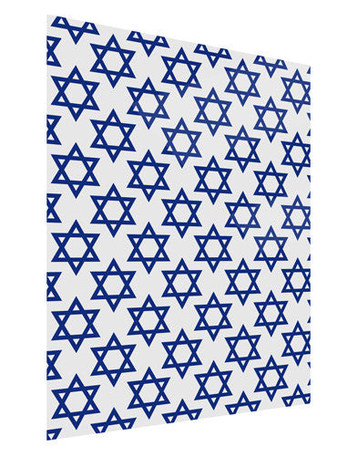 Stars of David Jewish Gloss Poster Print Portrait - Choose Size by TooLoud-Poster Print-TooLoud-11x17"-Davson Sales