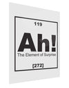 Ah the Element of Surprise Funny Science Gloss Poster Print Portrait - Choose Size by TooLoud-Poster Print-TooLoud-11x17"-Davson Sales