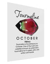 Birthstone Tourmaline Gloss Poster Print Portrait - Choose Size by TooLoud