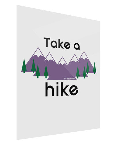 Take a Hike Gloss Poster Print Portrait - Choose Size-Poster Print-TooLoud-11x17"-Davson Sales