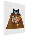 Anime Cat Loves Sushi Gloss Poster Print Portrait - Choose Size by TooLoud-Poster Print-TooLoud-11x17"-Davson Sales