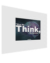 What We Think Buddha Matte Poster Print Landscape - Choose Size-Poster Print-TooLoud-17x11"-Davson Sales