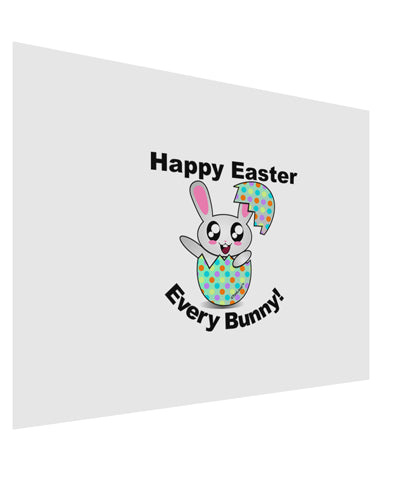 Happy Easter Every Bunny Matte Poster Print Landscape - Choose Size by TooLoud-TooLoud-17x11"-Davson Sales