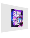 Keep Calm - Party Balloons Matte Poster Print Landscape - Choose Size-Poster Print-TooLoud-17x11"-Davson Sales