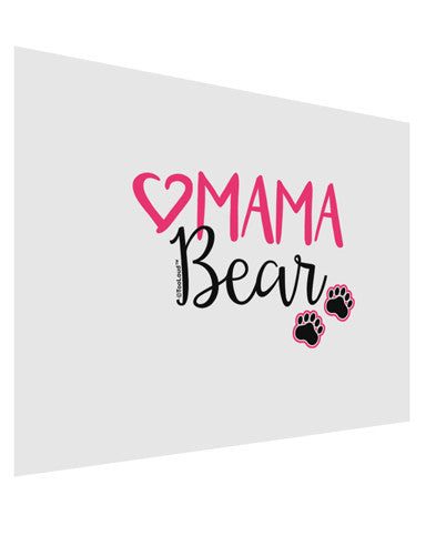 Mama Bear Paws Matte Poster Print Landscape - Choose Size-Poster Print-TooLoud-17x11"-Davson Sales