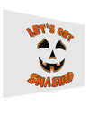 Let's Get Smashed Pumpkin Matte Poster Print Landscape - Choose Size by TooLoud-Poster Print-TooLoud-17x11"-Davson Sales