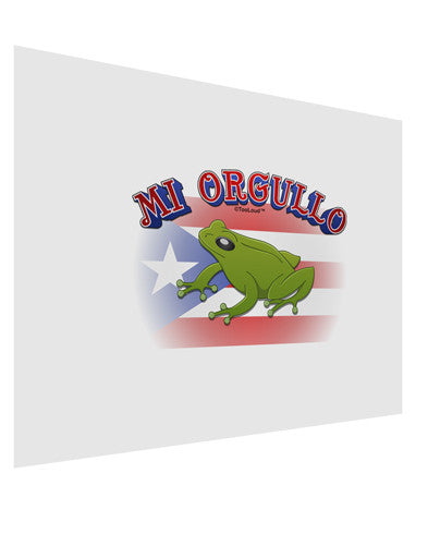 Mi Orgullo Coqui Matte Poster Print Landscape - Choose Size-Poster Print-TooLoud-17x11"-Davson Sales