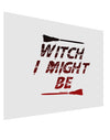 Witch I Might Be Matte Poster Print Landscape - Choose Size by TooLoud-Poster Print-TooLoud-17x11"-Davson Sales