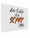 So Cute It's Scary Matte Poster Print Landscape - Choose Size by TooLoud-Poster Print-TooLoud-17x11"-Davson Sales