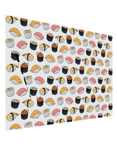 Cute Sushi AOP Matte Poster Print Landscape - Choose Size-Poster Print-TooLoud-17x11"-Davson Sales