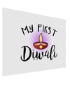 My First Diwali Matte Poster Print Landscape - Choose Size by TooLoud-Poster Print-TooLoud-17x11"-Davson Sales